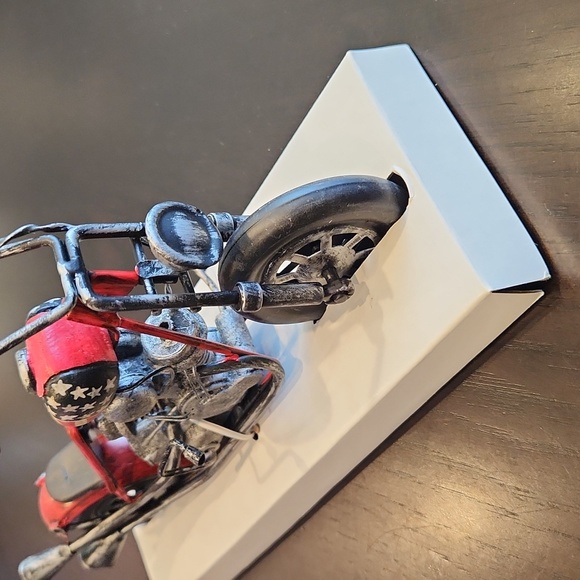 Metal Model Motorcycle, Stars & Stripes - Picture 16 of 17